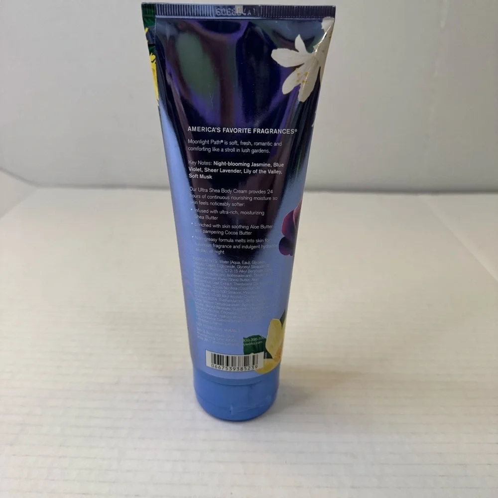 Bath & Body Works Moonlight Path Ultra Shea Body Cream - Full Size 8 oz